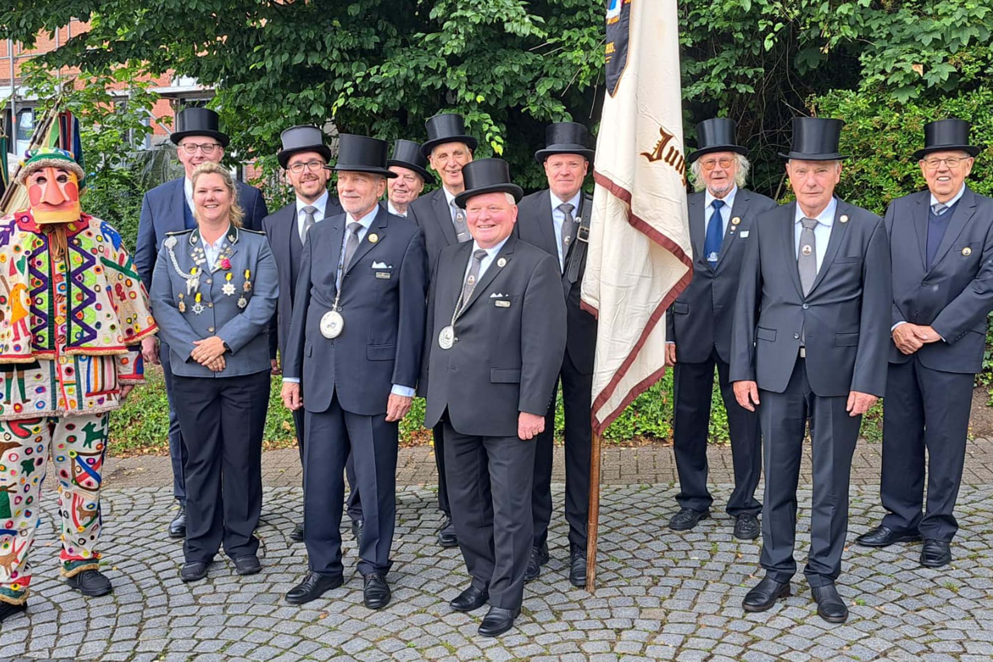 Besuch beim Stadt- und Schützenfest 2026